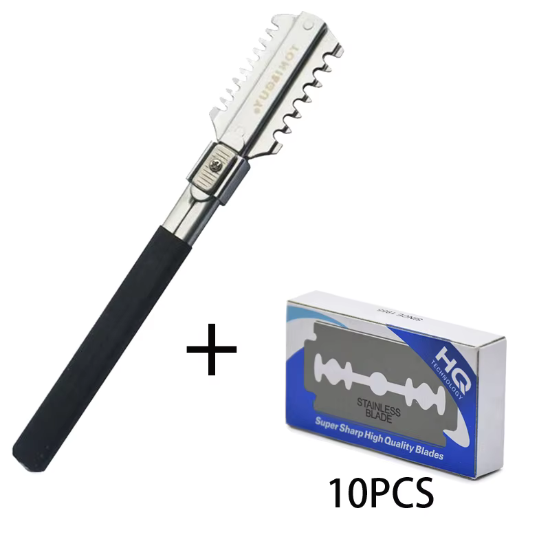 Men'S Grooming Scissors - Cuchillas de afeitar de doble filo,
