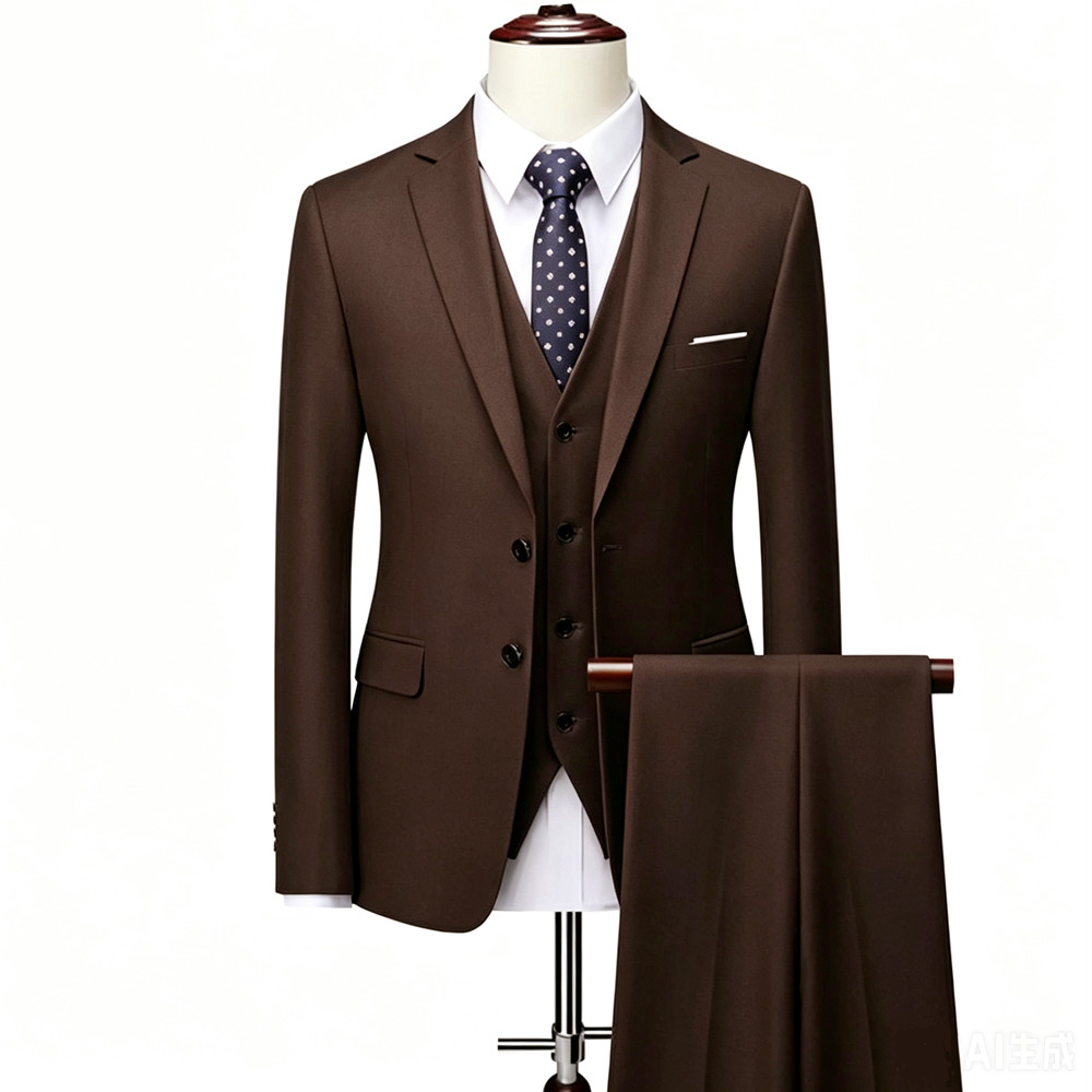 Mens Grooming Kit Luxury - Traje de esmoquin formal ajustado para