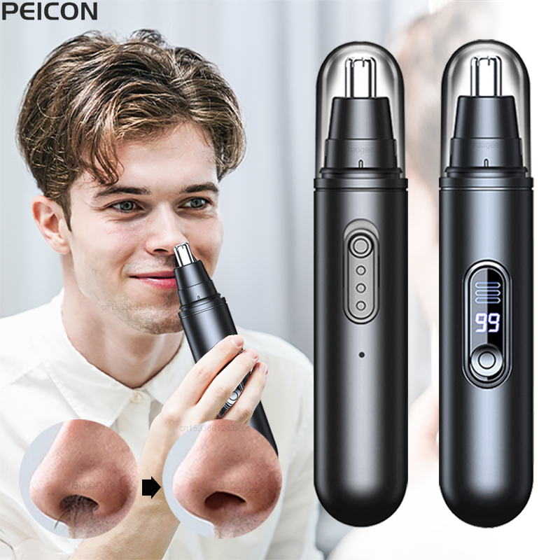 Men'S Grooming Scissors - Recortador de Vello Nasal Eléctrico para