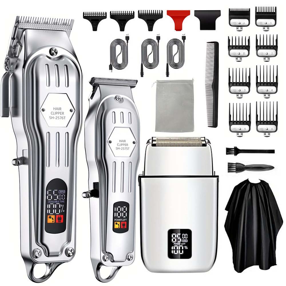 Men'S Grooming Scissors - Juego de cortapelos y recortadora de