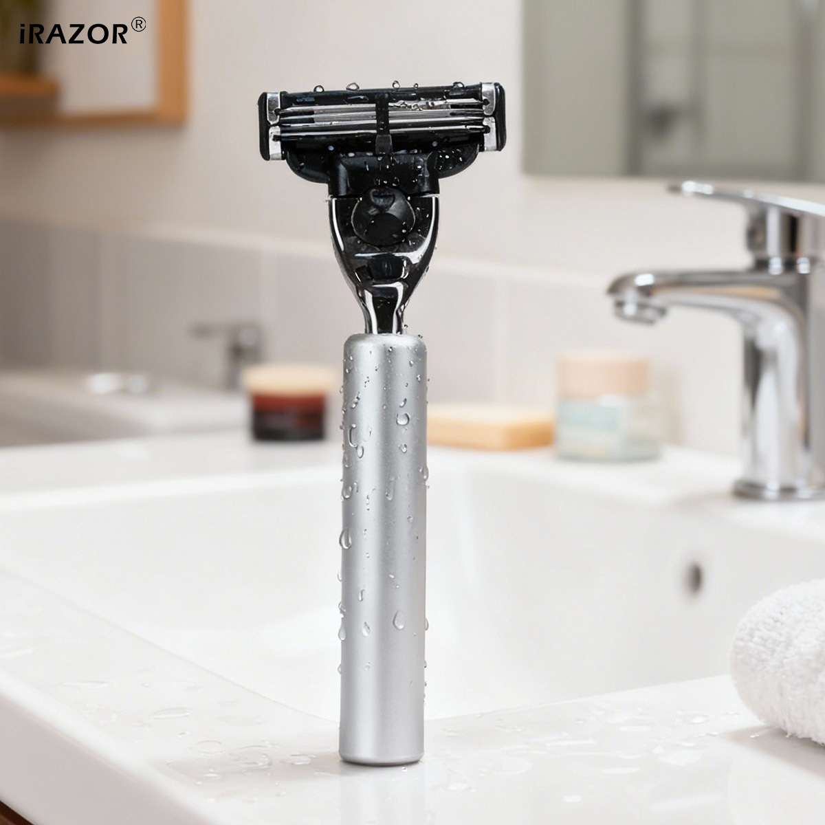 Men'S Grooming Blade - IRAZOR-maquinilla de afeitar clásica para Barba