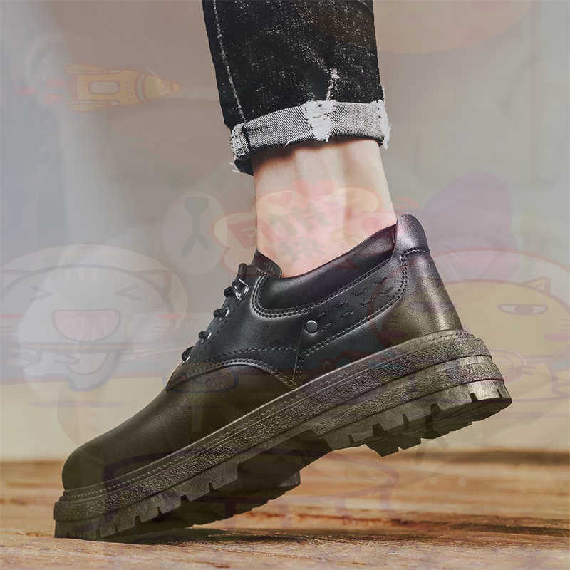 Men'S Grooming Salon Sky - Zapatillas deportivas de cuero Natural oscuro
