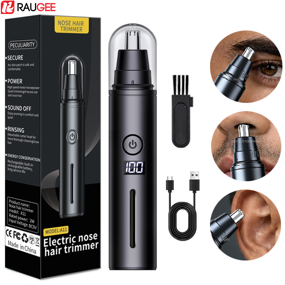 Men'S Grooming Scissors - Recortador de Vello Nasal para Hombre,