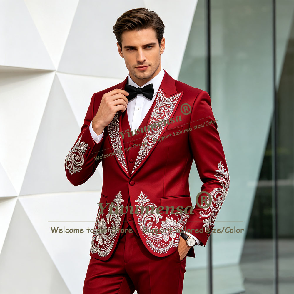 Mens Grooming Kit Luxury - Traje de boda de lujo para