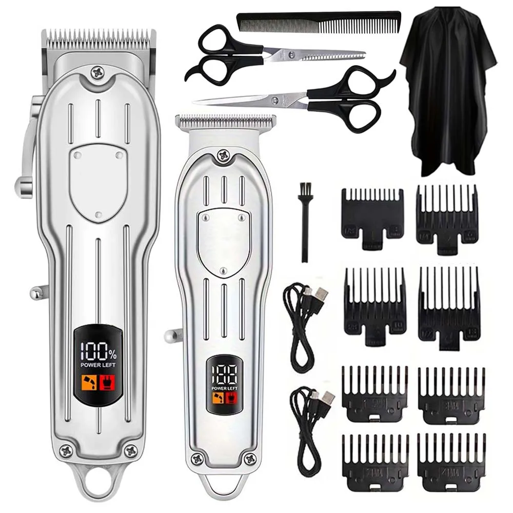 Men'S Grooming Products - Cortadora de Pelo Eléctrica con Pantalla