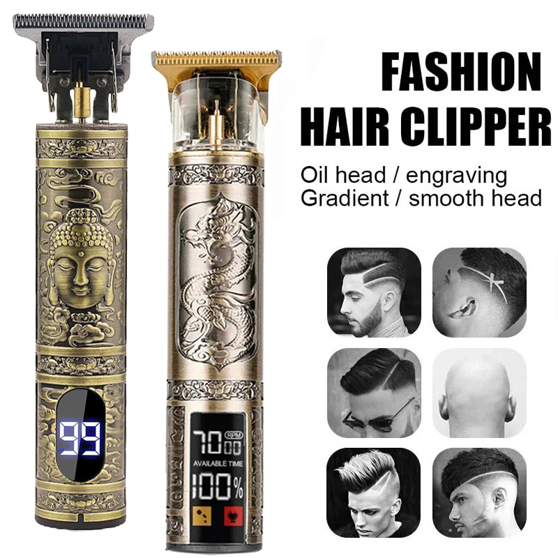 Men'S Grooming Scissors - Cortadora de pelo recargable T9 para
