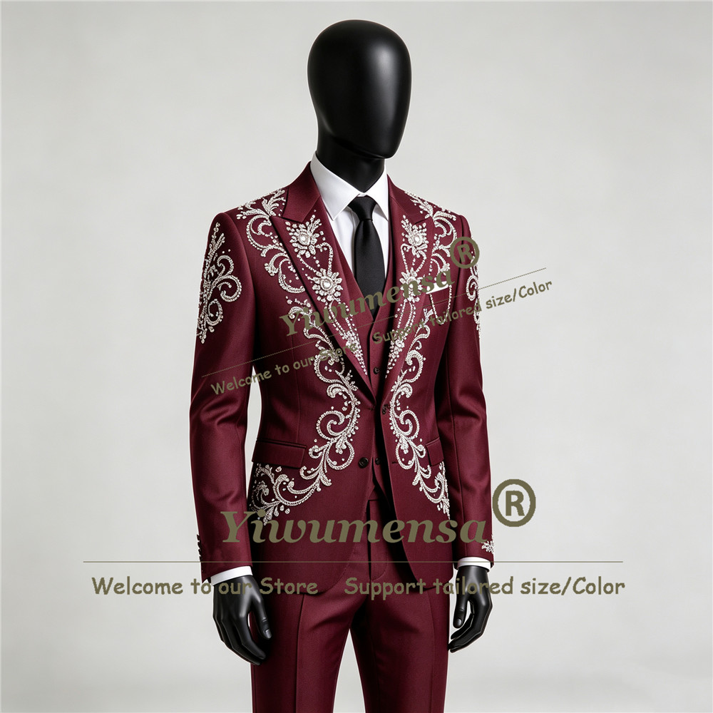 Mens Grooming Kit Luxury - Traje de Boda de Lujo para