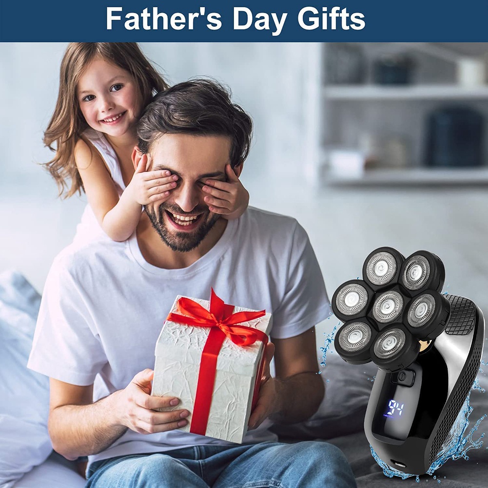 Men'S Grooming Razor Kit - Afeitadora eléctrica A60T Effortless 7D para