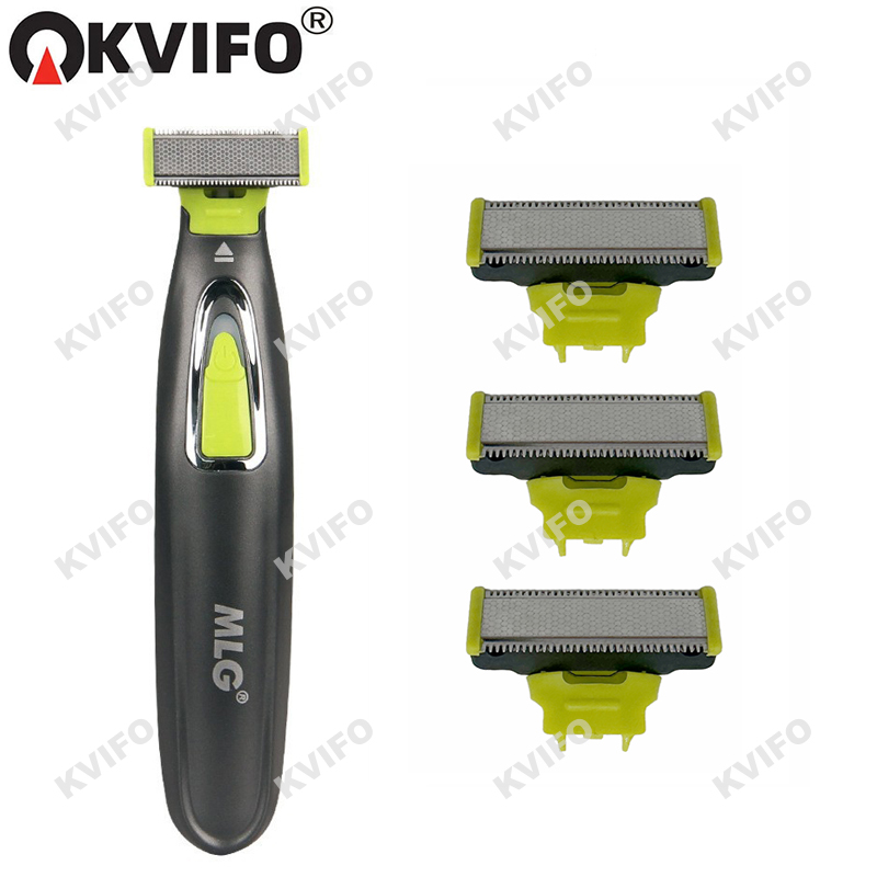 Men'S Grooming Blade - Afeitadora eléctrica USB MLG LT-187 para