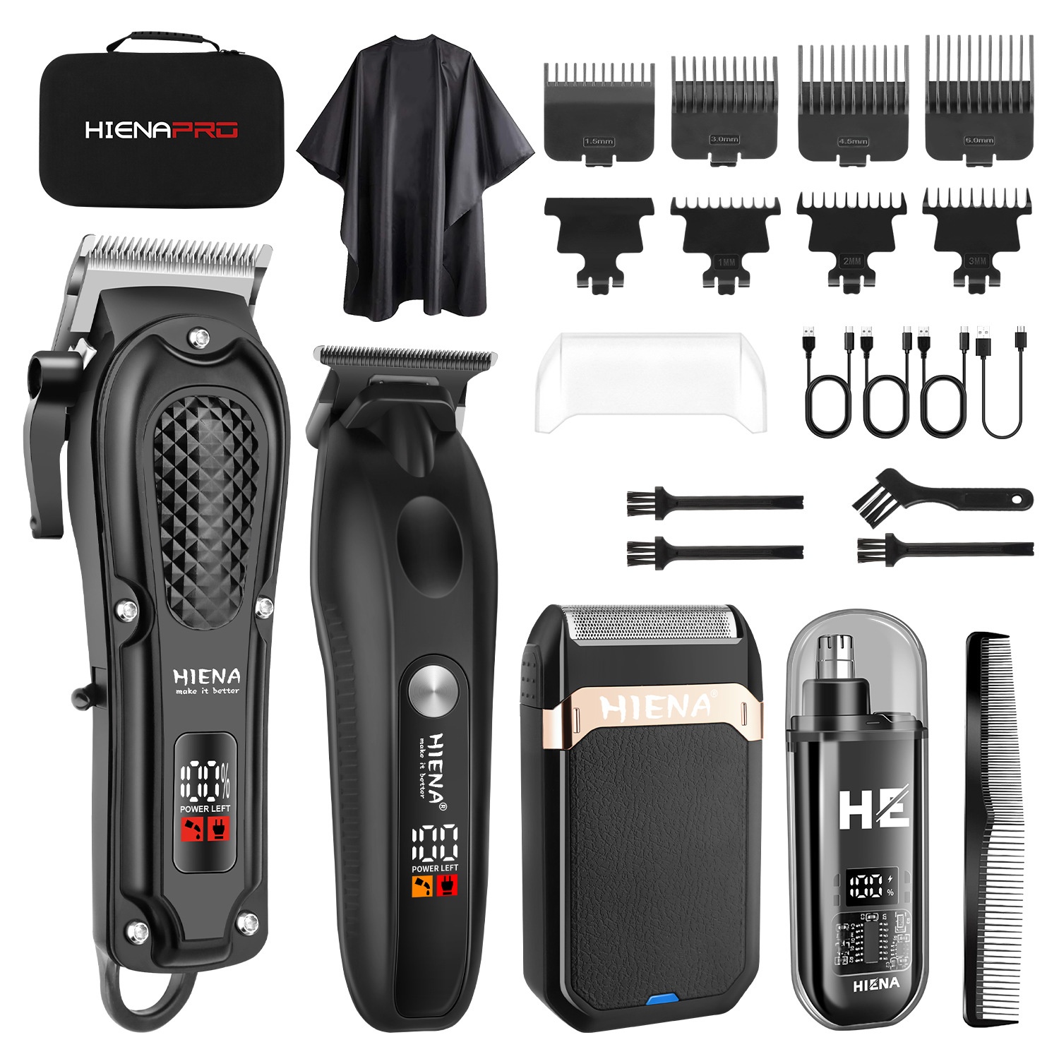 Eyebrow Razor Trimmer - HIENA-Juego de cortadora de pelo profesional