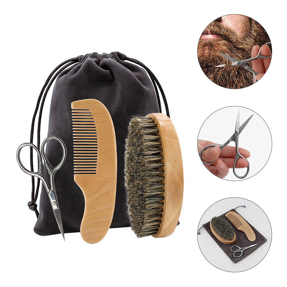 Men'S Grooming Scissors - Set Profesional para el Cuidado de