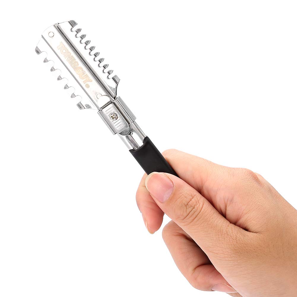 Cuchillas de afeitar de doble  - Men'S Grooming Scissors reseña y precio