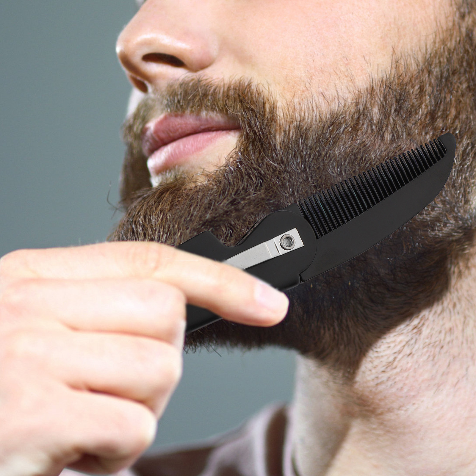 Juego de 4 Peines Plegables pa - Men'S Beard Grooming reseña y precio