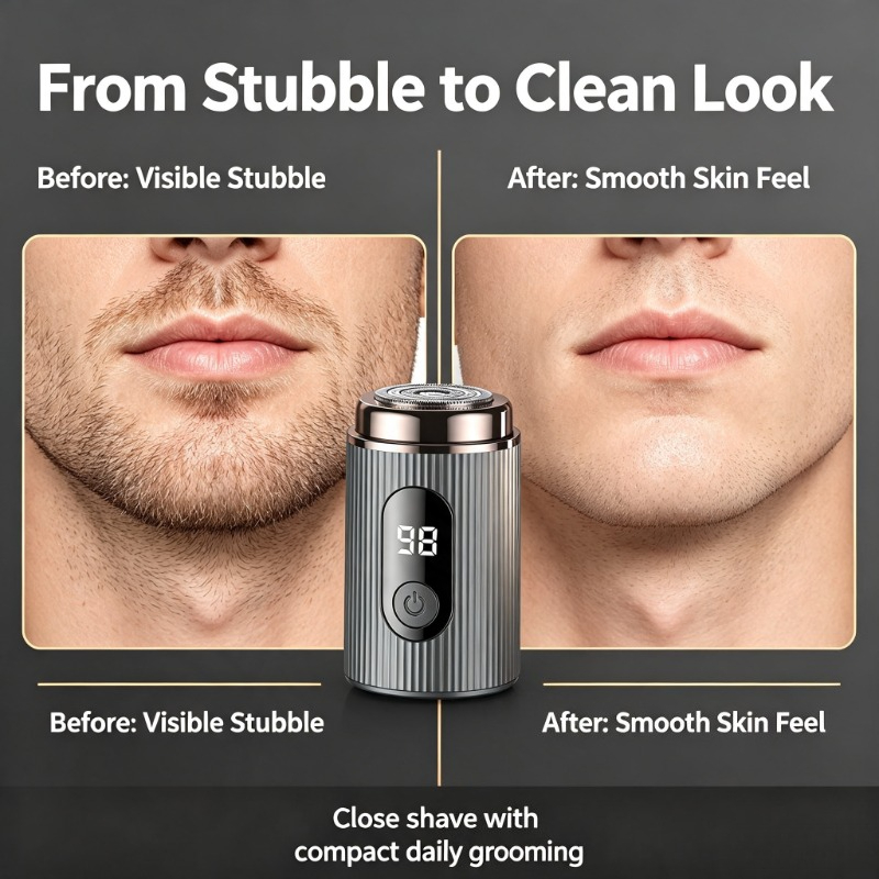 Mini Afeitadora Eléctrica 2026 - Men'S Grooming Razor Kit reseña y precio
