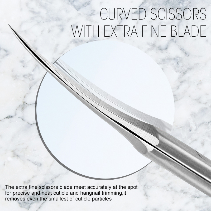 Tijeras curvadas de acero inox - Men'S Grooming Blade reseña y precio