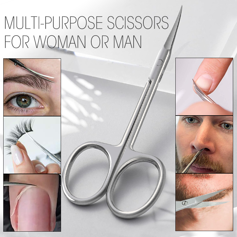 Tijeras curvadas de acero inox - Men'S Grooming Blade reseña y precio