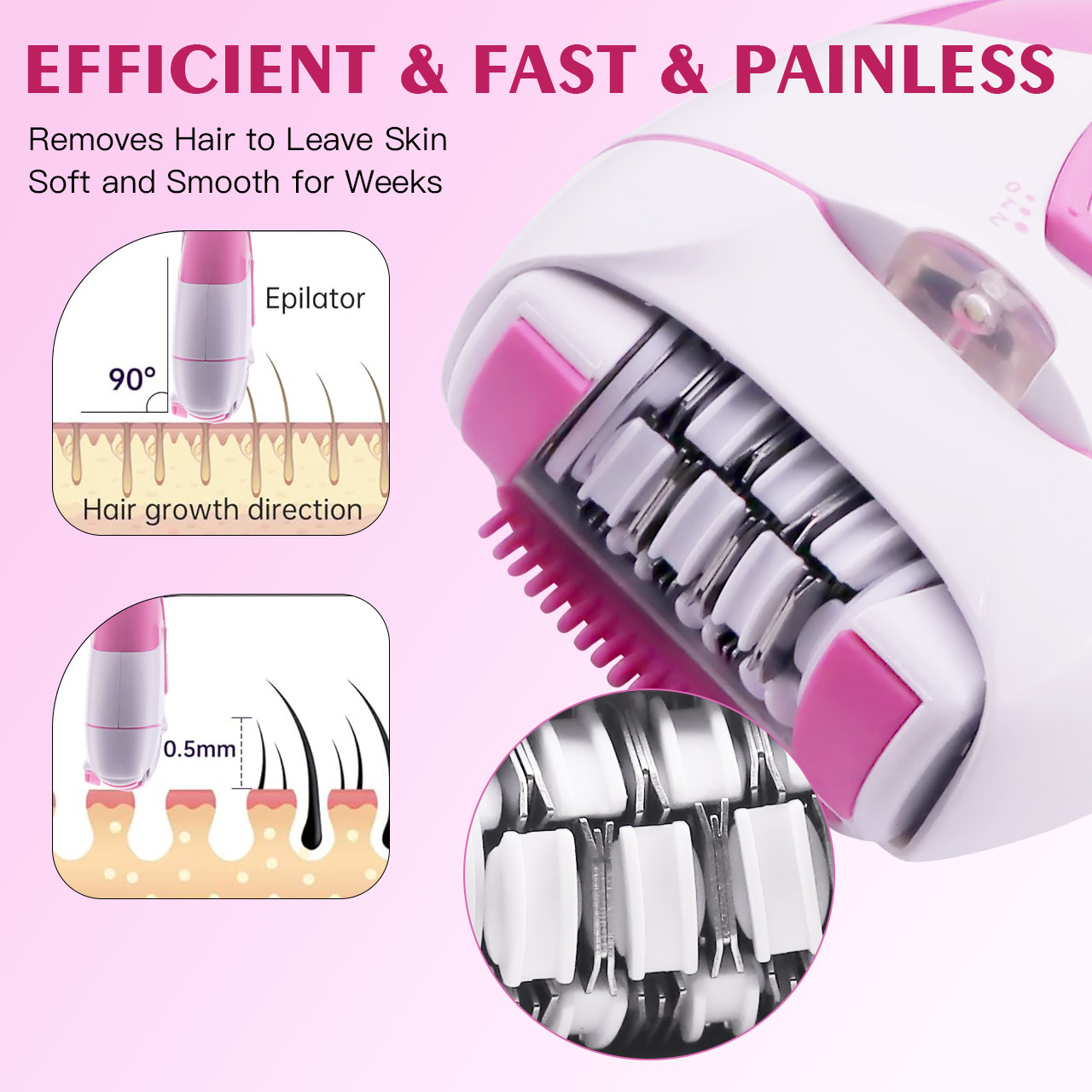 Depiladora Eléctrica Hatteker  - Eyebrow Razor Trimmer reseña y precio