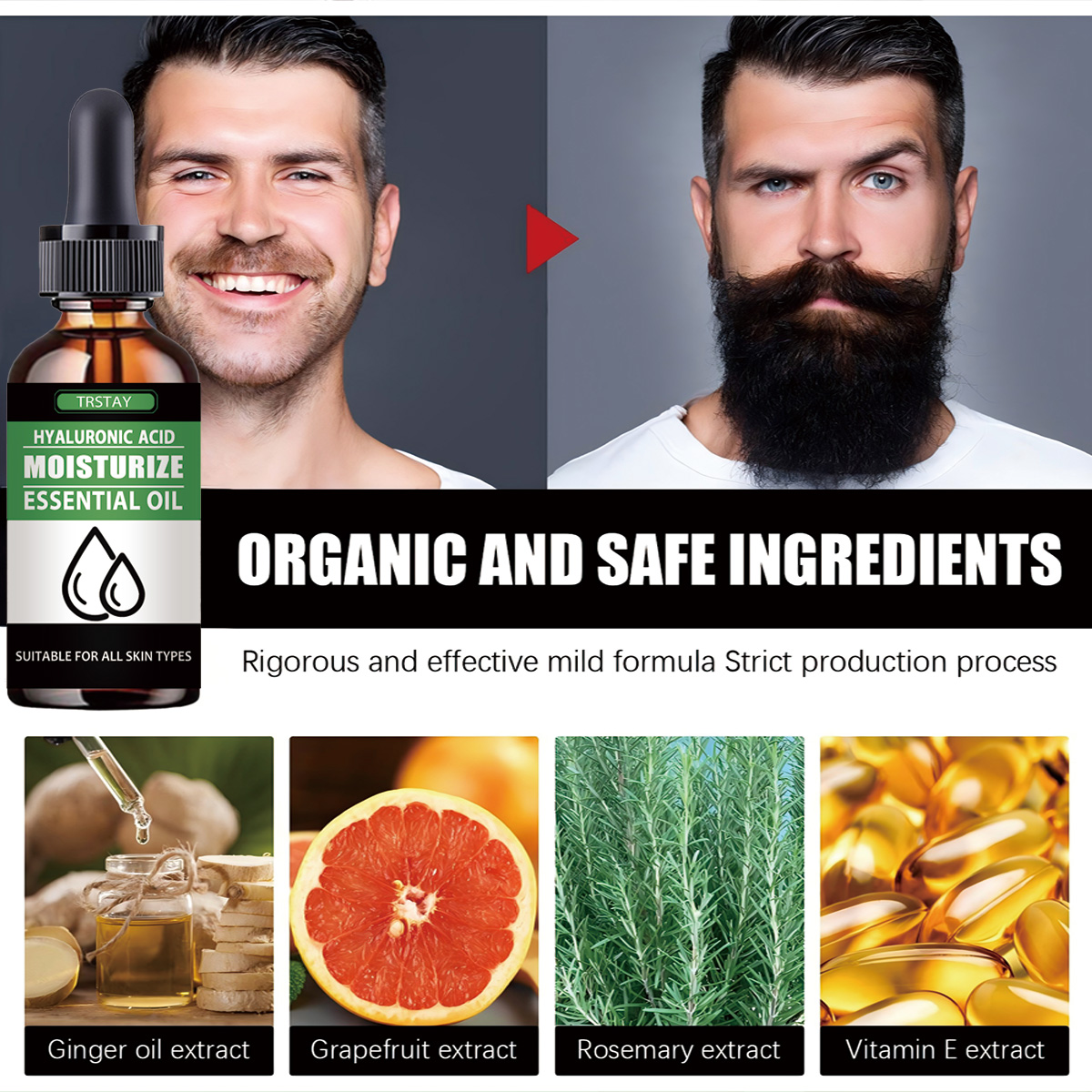 100% Natural acelera el vello  - Men'S Grooming Products reseña y precio