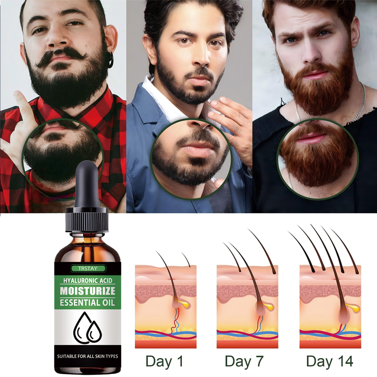 100% Natural acelera el vello  - Men'S Grooming Products reseña y precio