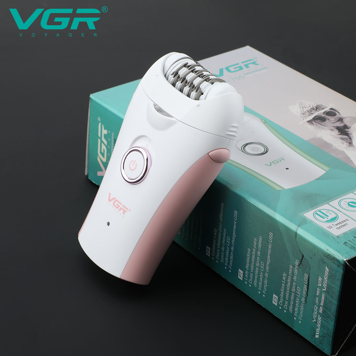 Depiladora VGR 705, depiladora - Eyebrow Razor Trimmer reseña y precio