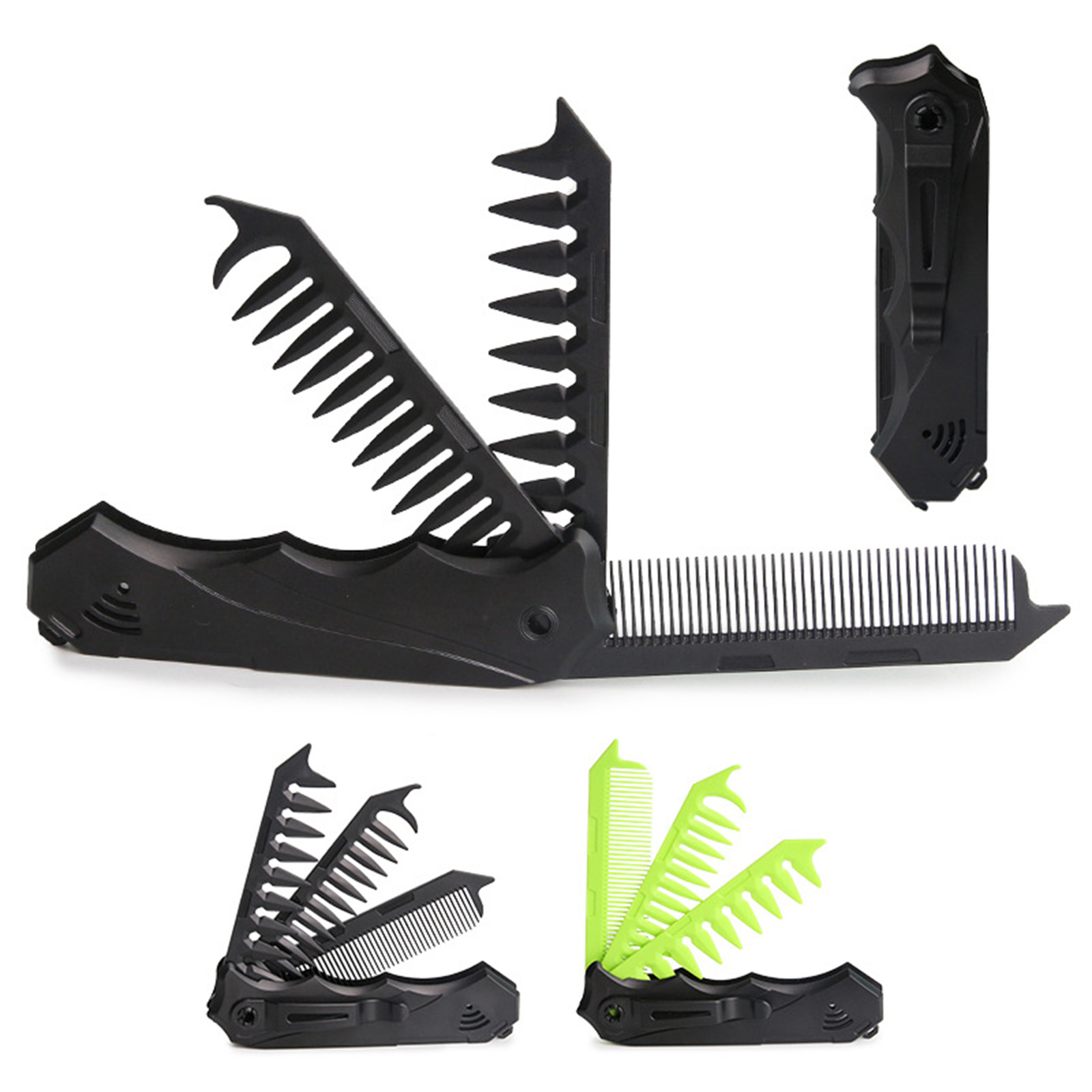 Peine plegable de doble diente - Men'S Grooming Products reseña y precio