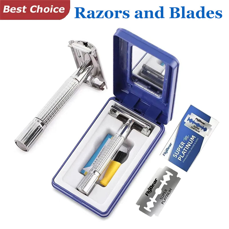 Maquinilla de afeitar de doble - Men'S Grooming Accessories Kit reseña y precio