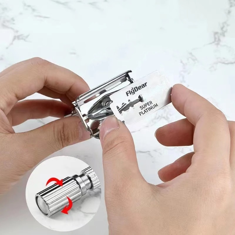 Maquinilla de afeitar de doble - Men'S Grooming Accessories Kit reseña y precio