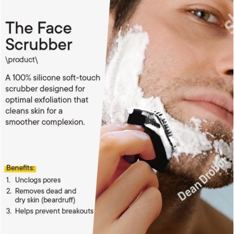 1 Cepillo de Limpieza Facial d - Men'S Beard Grooming reseña y precio