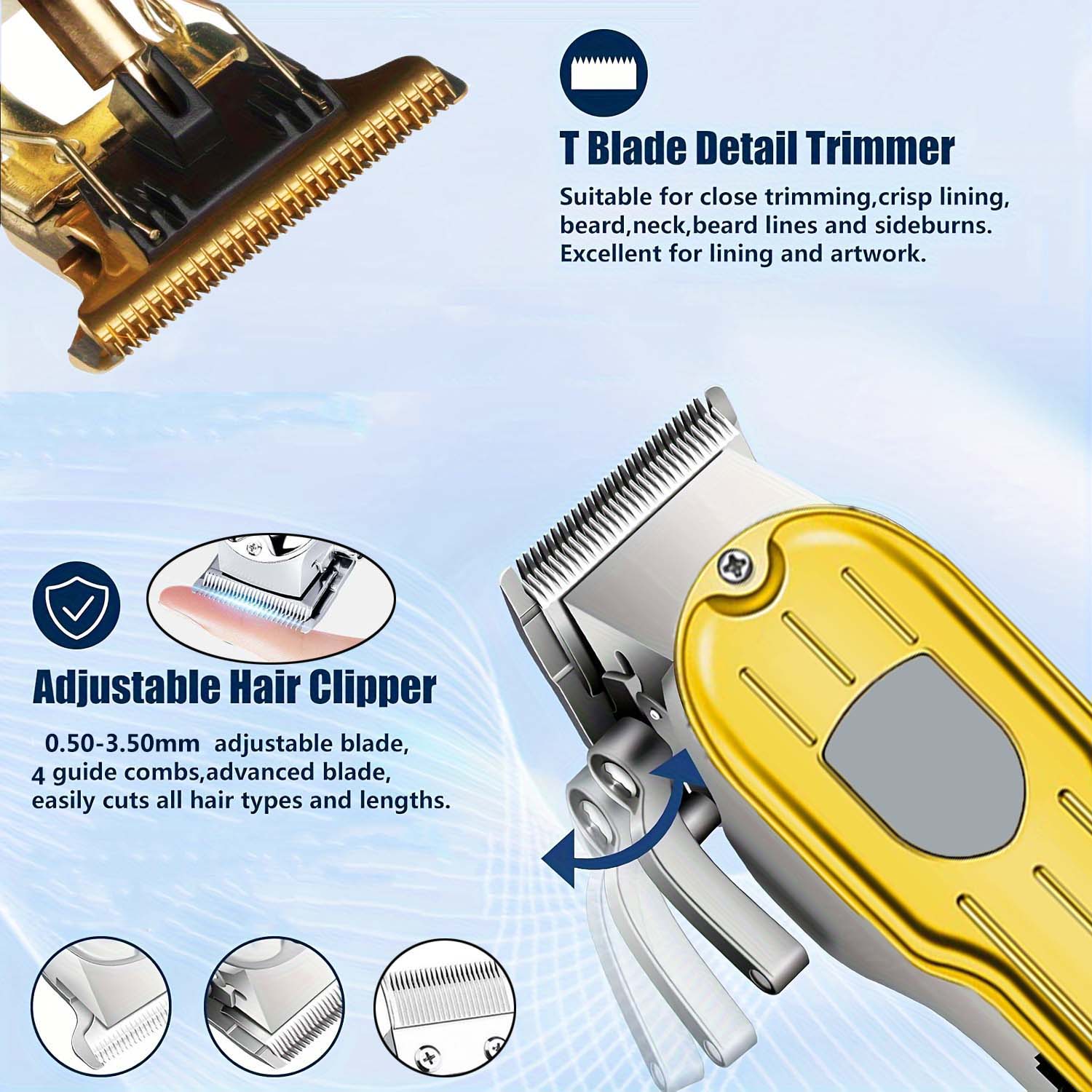 Juego de cortapelos eléctrico  - Men'S Grooming Blade reseña y precio