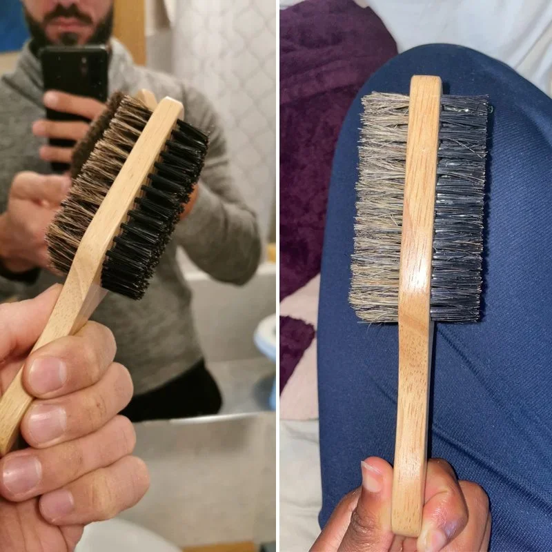 Cepillo para Barba con Mango d - Men'S Grooming Products reseña y precio