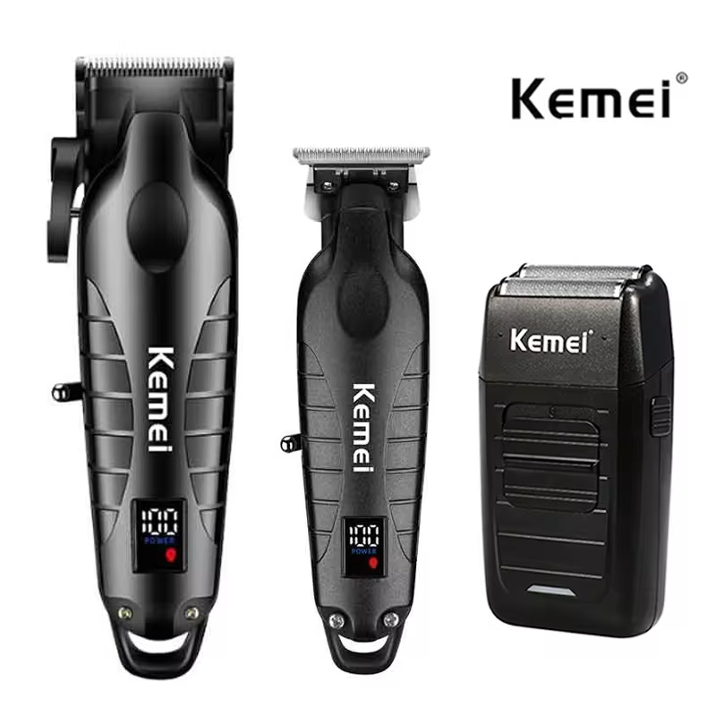 Kemei Kit de cortapelos para h - Men'S Grooming Scissors reseña y precio
