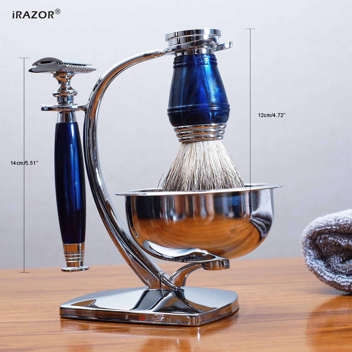 iRAZOR Kit de Afeitado de Lujo - Mens Grooming Kit Luxury reseña y precio