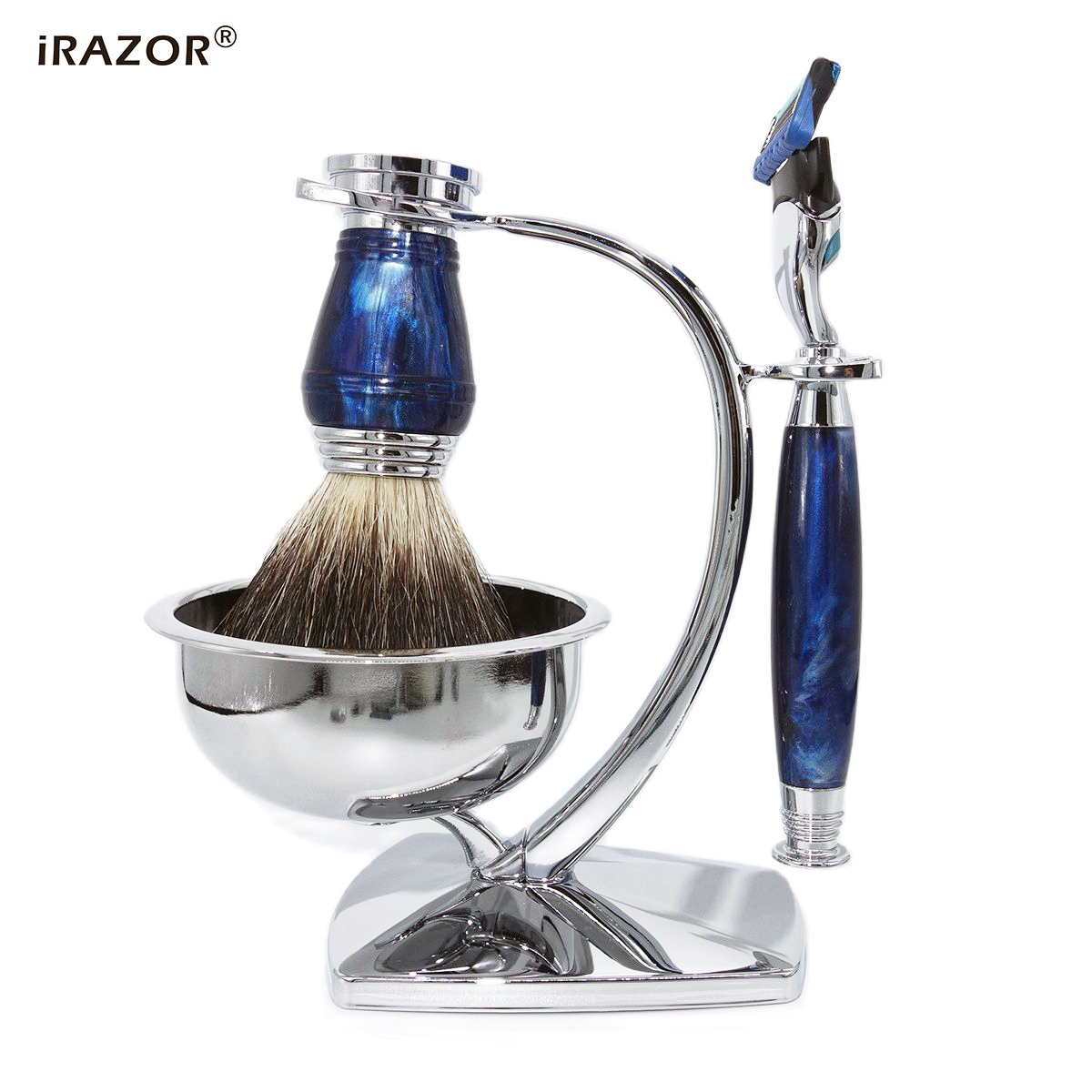 iRAZOR Kit de Afeitado de Lujo - Mens Grooming Kit Luxury reseña y precio