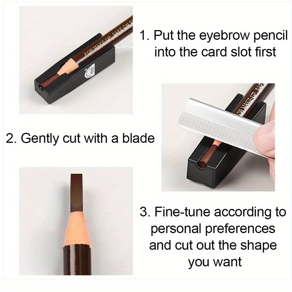 1 unidad de afilador y recorta - Eyebrow Razor Trimmer reseña y precio