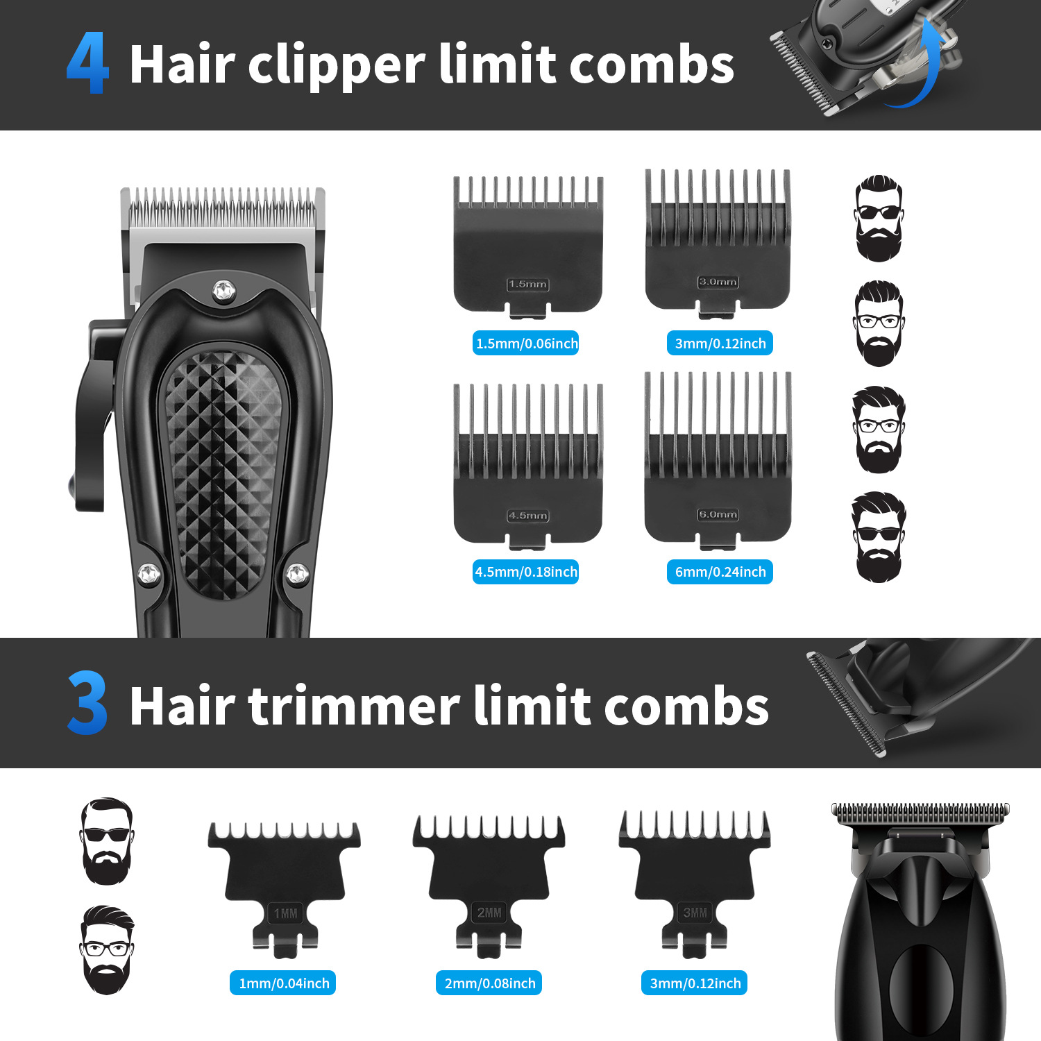 HIENA-Juego de cortadora de pe - Eyebrow Razor Trimmer reseña y precio