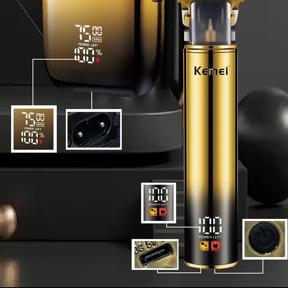 Kemei-maquinilla de afeitar el - Men'S Grooming Razor Kit reseña y precio